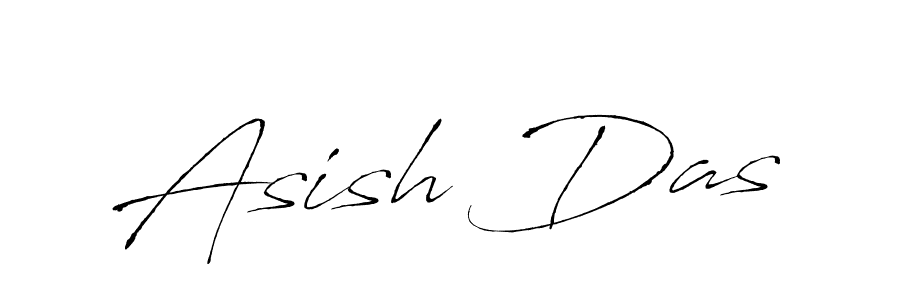 Make a beautiful signature design for name Asish Das. With this signature (Antro_Vectra) style, you can create a handwritten signature for free. Asish Das signature style 6 images and pictures png