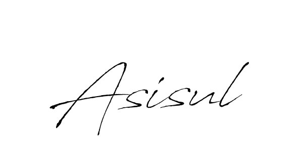 Make a beautiful signature design for name Asisul. With this signature (Antro_Vectra) style, you can create a handwritten signature for free. Asisul signature style 6 images and pictures png