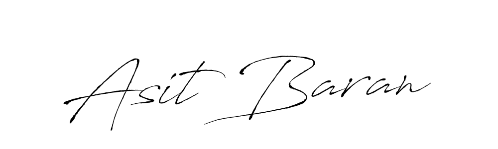 Design your own signature with our free online signature maker. With this signature software, you can create a handwritten (Antro_Vectra) signature for name Asit Baran. Asit Baran signature style 6 images and pictures png