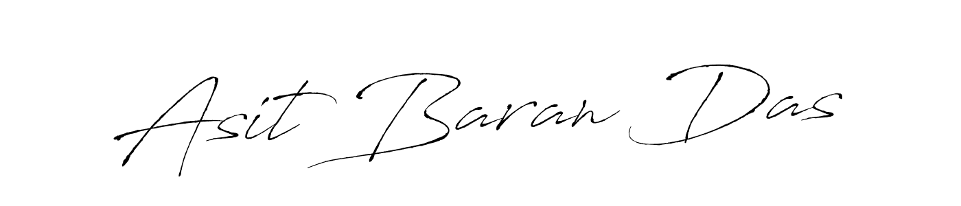 Make a beautiful signature design for name Asit Baran Das. With this signature (Antro_Vectra) style, you can create a handwritten signature for free. Asit Baran Das signature style 6 images and pictures png