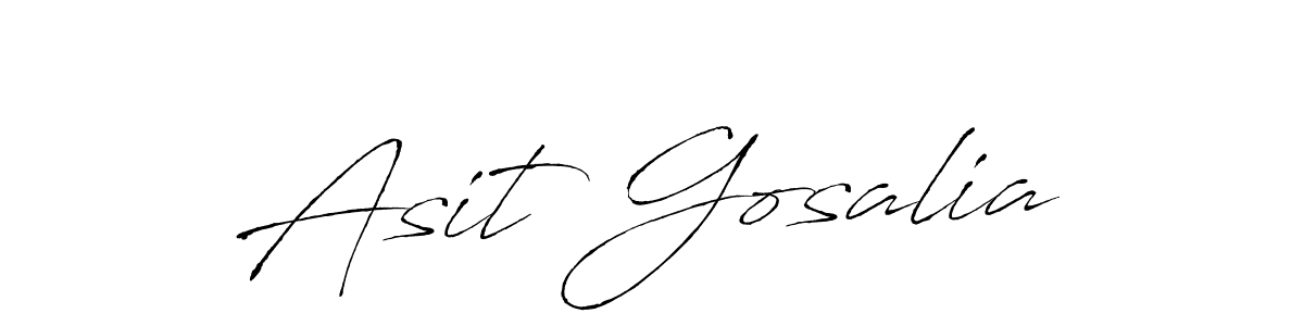 Design your own signature with our free online signature maker. With this signature software, you can create a handwritten (Antro_Vectra) signature for name Asit Gosalia. Asit Gosalia signature style 6 images and pictures png