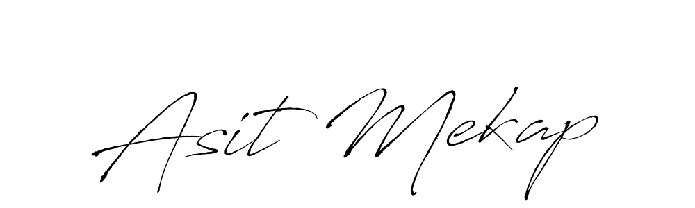 Design your own signature with our free online signature maker. With this signature software, you can create a handwritten (Antro_Vectra) signature for name Asit Mekap. Asit Mekap signature style 6 images and pictures png