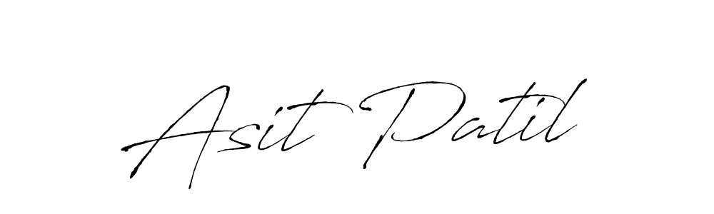 How to make Asit Patil signature? Antro_Vectra is a professional autograph style. Create handwritten signature for Asit Patil name. Asit Patil signature style 6 images and pictures png