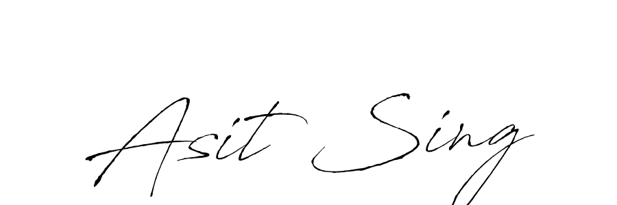 The best way (Antro_Vectra) to make a short signature is to pick only two or three words in your name. The name Asit Sing include a total of six letters. For converting this name. Asit Sing signature style 6 images and pictures png