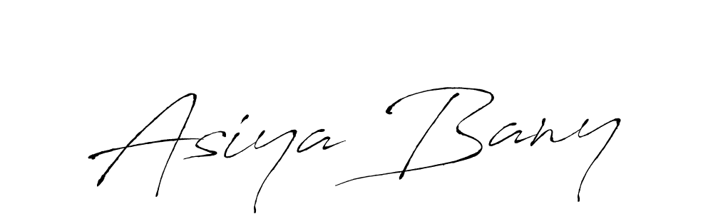 You can use this online signature creator to create a handwritten signature for the name Asiya Bany. This is the best online autograph maker. Asiya Bany signature style 6 images and pictures png