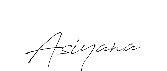 Similarly Antro_Vectra is the best handwritten signature design. Signature creator online .You can use it as an online autograph creator for name Asiyana. Asiyana signature style 6 images and pictures png