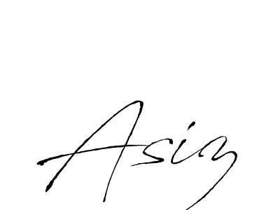 How to make Asiz signature? Antro_Vectra is a professional autograph style. Create handwritten signature for Asiz name. Asiz signature style 6 images and pictures png