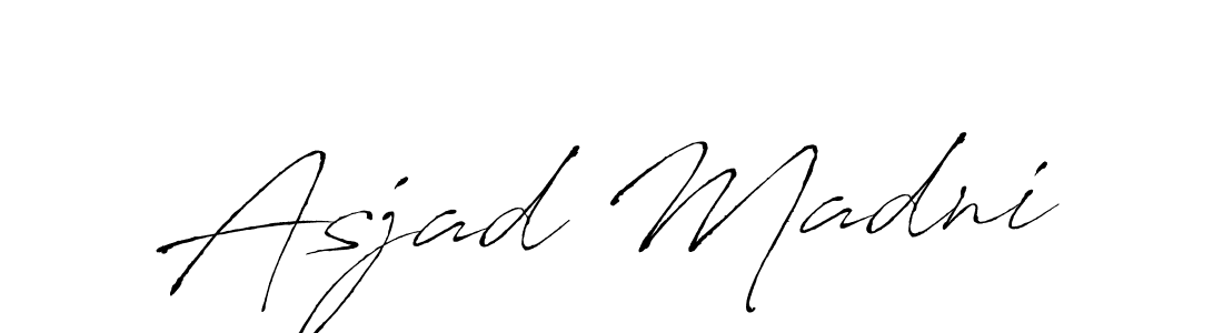 This is the best signature style for the Asjad Madni name. Also you like these signature font (Antro_Vectra). Mix name signature. Asjad Madni signature style 6 images and pictures png