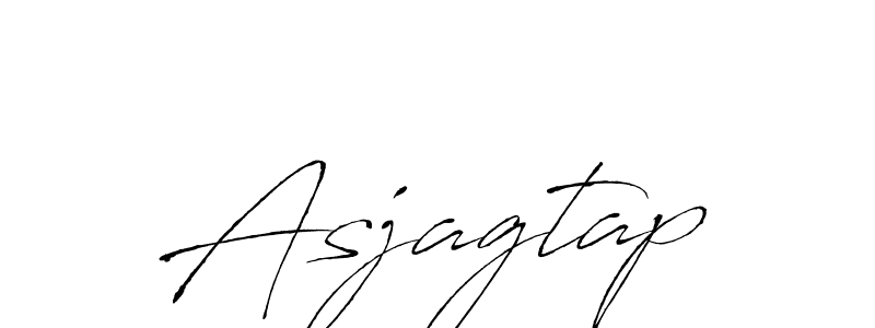 Use a signature maker to create a handwritten signature online. With this signature software, you can design (Antro_Vectra) your own signature for name Asjagtap. Asjagtap signature style 6 images and pictures png