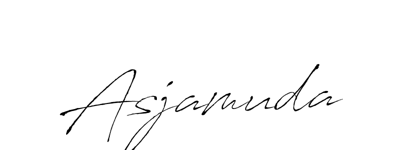 Once you've used our free online signature maker to create your best signature Antro_Vectra style, it's time to enjoy all of the benefits that Asjamuda name signing documents. Asjamuda signature style 6 images and pictures png