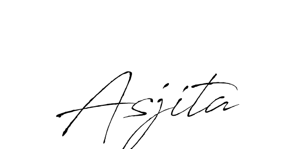 The best way (Antro_Vectra) to make a short signature is to pick only two or three words in your name. The name Asjita include a total of six letters. For converting this name. Asjita signature style 6 images and pictures png