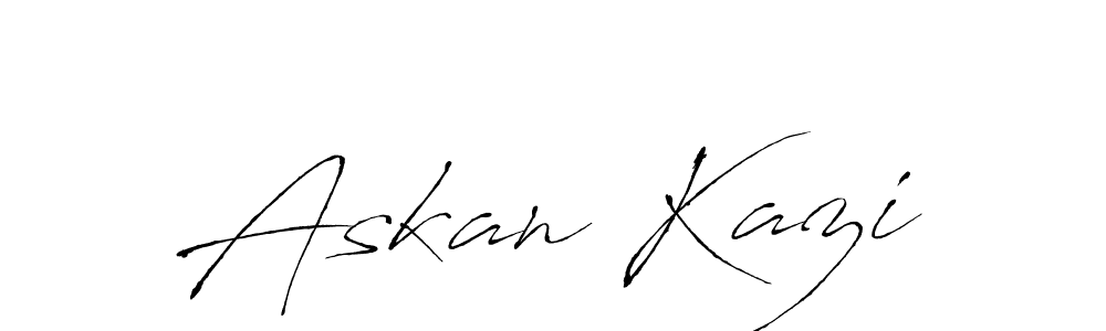 Similarly Antro_Vectra is the best handwritten signature design. Signature creator online .You can use it as an online autograph creator for name Askan Kazi. Askan Kazi signature style 6 images and pictures png
