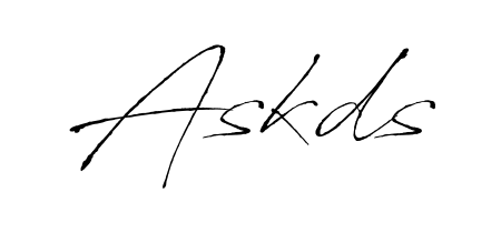 It looks like you need a new signature style for name Askds. Design unique handwritten (Antro_Vectra) signature with our free signature maker in just a few clicks. Askds signature style 6 images and pictures png