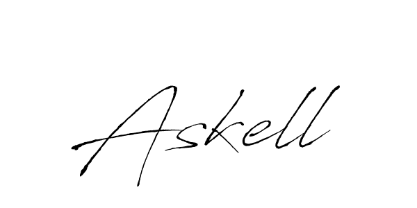 How to make Askell signature? Antro_Vectra is a professional autograph style. Create handwritten signature for Askell name. Askell signature style 6 images and pictures png