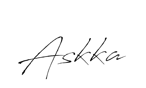 if you are searching for the best signature style for your name Askka. so please give up your signature search. here we have designed multiple signature styles  using Antro_Vectra. Askka signature style 6 images and pictures png