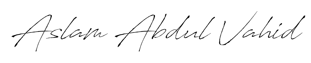 Upgrade your professional image with Aslam Abdul Vahid signature created with Antro_Vectra font. Fast, free, and watermark-free download. Aslam Abdul Vahid signature style 6 images and pictures png