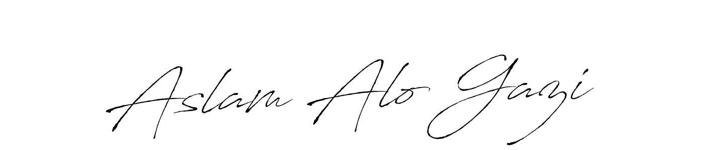 It looks lik you need a new signature style for name Aslam Alo Gazi. Design unique handwritten (Antro_Vectra) signature with our free signature maker in just a few clicks. Aslam Alo Gazi signature style 6 images and pictures png