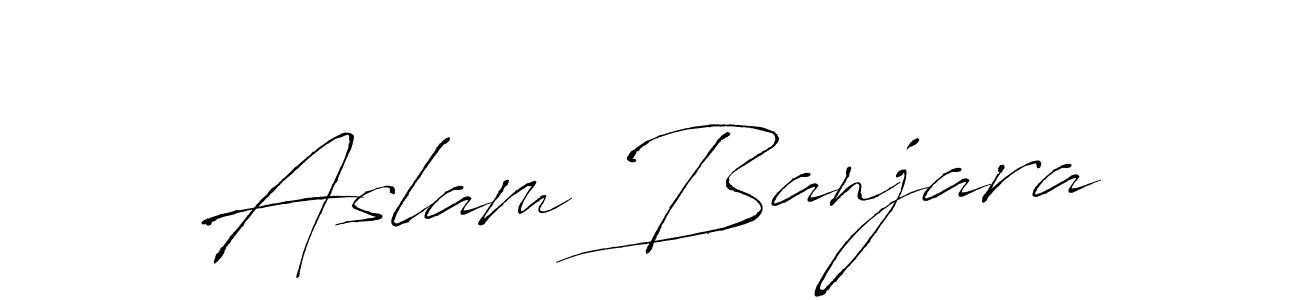 You should practise on your own different ways (Antro_Vectra) to write your name (Aslam Banjara) in signature. don't let someone else do it for you. Aslam Banjara signature style 6 images and pictures png
