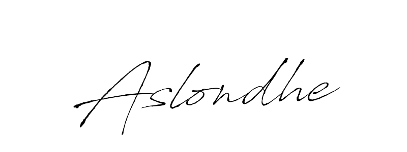if you are searching for the best signature style for your name Aslondhe. so please give up your signature search. here we have designed multiple signature styles  using Antro_Vectra. Aslondhe signature style 6 images and pictures png