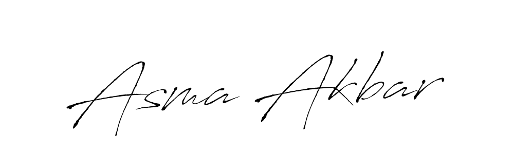 Also You can easily find your signature by using the search form. We will create Asma Akbar name handwritten signature images for you free of cost using Antro_Vectra sign style. Asma Akbar signature style 6 images and pictures png