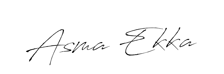 You can use this online signature creator to create a handwritten signature for the name Asma Ekka. This is the best online autograph maker. Asma Ekka signature style 6 images and pictures png
