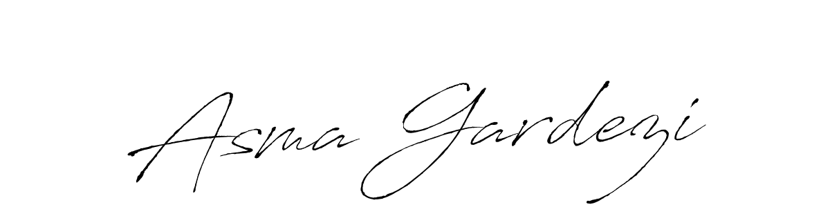 Make a short Asma Gardezi signature style. Manage your documents anywhere anytime using Antro_Vectra. Create and add eSignatures, submit forms, share and send files easily. Asma Gardezi signature style 6 images and pictures png