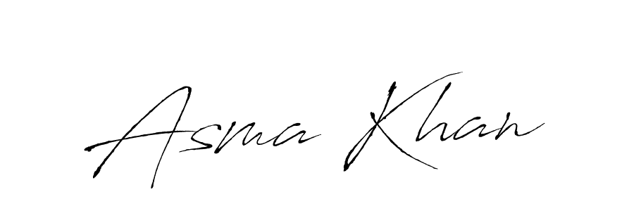 if you are searching for the best signature style for your name Asma Khan. so please give up your signature search. here we have designed multiple signature styles  using Antro_Vectra. Asma Khan signature style 6 images and pictures png