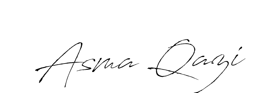 Use a signature maker to create a handwritten signature online. With this signature software, you can design (Antro_Vectra) your own signature for name Asma Qazi. Asma Qazi signature style 6 images and pictures png