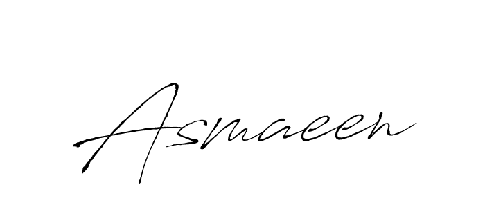 Also we have Asmaeen name is the best signature style. Create professional handwritten signature collection using Antro_Vectra autograph style. Asmaeen signature style 6 images and pictures png