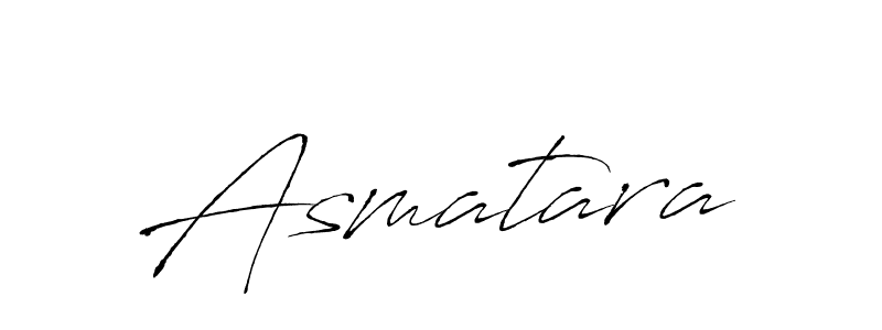 Make a beautiful signature design for name Asmatara. With this signature (Antro_Vectra) style, you can create a handwritten signature for free. Asmatara signature style 6 images and pictures png