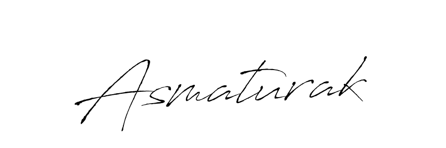 Use a signature maker to create a handwritten signature online. With this signature software, you can design (Antro_Vectra) your own signature for name Asmaturak. Asmaturak signature style 6 images and pictures png