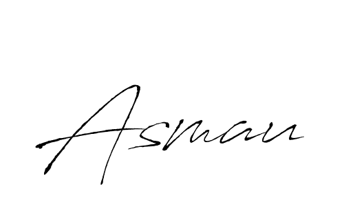 Use a signature maker to create a handwritten signature online. With this signature software, you can design (Antro_Vectra) your own signature for name Asmau. Asmau signature style 6 images and pictures png