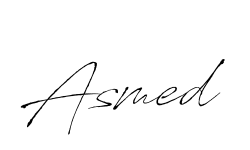Also we have Asmed name is the best signature style. Create professional handwritten signature collection using Antro_Vectra autograph style. Asmed signature style 6 images and pictures png