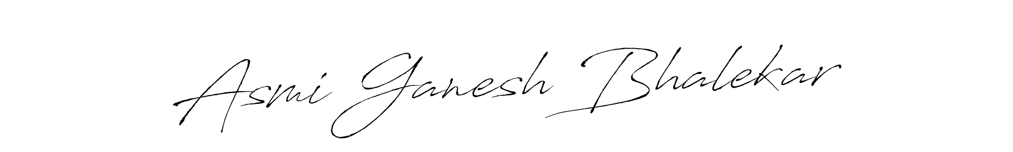Use a signature maker to create a handwritten signature online. With this signature software, you can design (Antro_Vectra) your own signature for name Asmi Ganesh Bhalekar. Asmi Ganesh Bhalekar signature style 6 images and pictures png