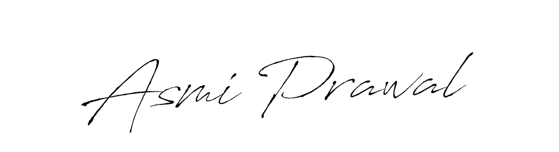 Make a beautiful signature design for name Asmi Prawal. Use this online signature maker to create a handwritten signature for free. Asmi Prawal signature style 6 images and pictures png