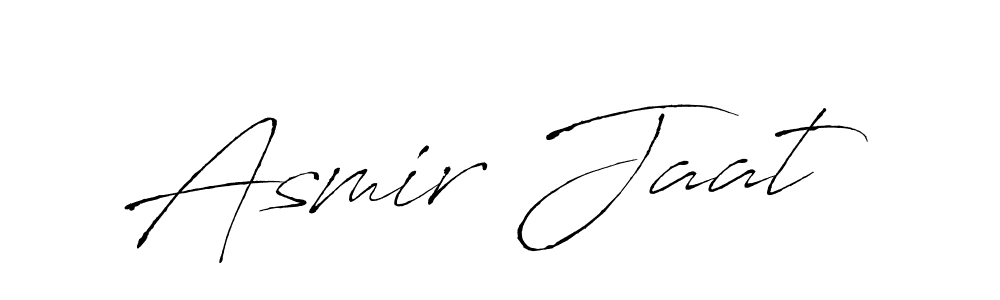 Create a beautiful signature design for name Asmir Jaat. With this signature (Antro_Vectra) fonts, you can make a handwritten signature for free. Asmir Jaat signature style 6 images and pictures png