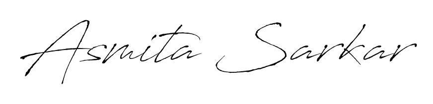 Personalize your online presence with Asmita Sarkar signature rendered in elegant Antro_Vectra font. Great for website footers and blogs. Asmita Sarkar signature style 6 images and pictures png