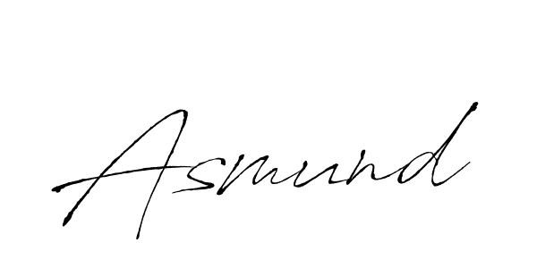 Asmund stylish signature style. Best Handwritten Sign (Antro_Vectra) for my name. Handwritten Signature Collection Ideas for my name Asmund. Asmund signature style 6 images and pictures png