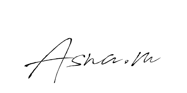 Make a beautiful signature design for name Asna.m. Use this online signature maker to create a handwritten signature for free. Asna.m signature style 6 images and pictures png