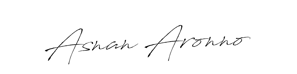 Use a signature maker to create a handwritten signature online. With this signature software, you can design (Antro_Vectra) your own signature for name Asnan Aronno. Asnan Aronno signature style 6 images and pictures png