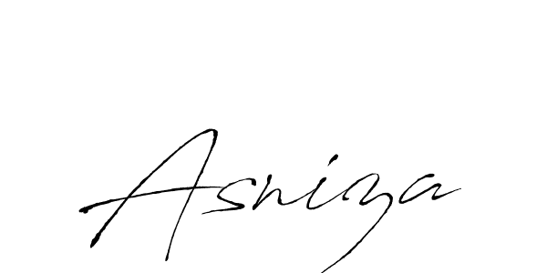 You should practise on your own different ways (Antro_Vectra) to write your name (Asniza) in signature. don't let someone else do it for you. Asniza signature style 6 images and pictures png