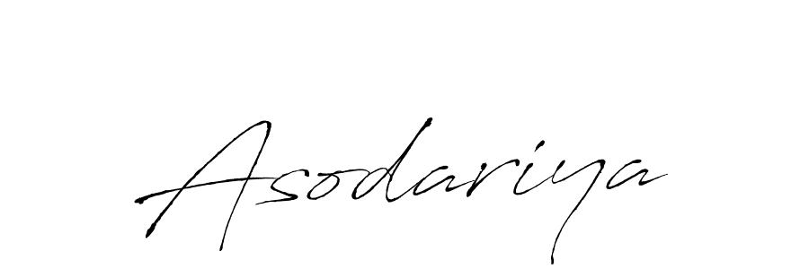 Design your own signature with our free online signature maker. With this signature software, you can create a handwritten (Antro_Vectra) signature for name Asodariya. Asodariya signature style 6 images and pictures png