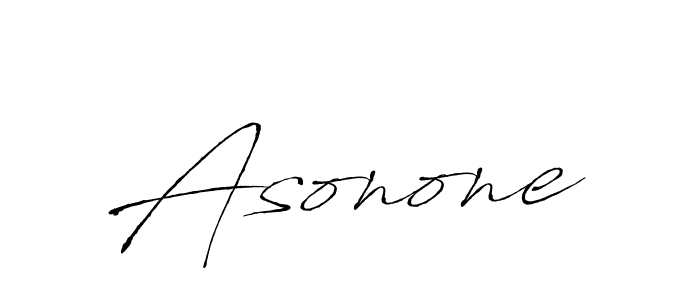 Also we have Asonone name is the best signature style. Create professional handwritten signature collection using Antro_Vectra autograph style. Asonone signature style 6 images and pictures png