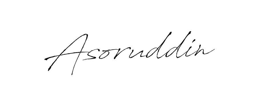 How to make Asoruddin name signature. Use Antro_Vectra style for creating short signs online. This is the latest handwritten sign. Asoruddin signature style 6 images and pictures png