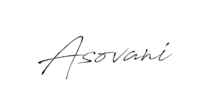 How to make Asovani name signature. Use Antro_Vectra style for creating short signs online. This is the latest handwritten sign. Asovani signature style 6 images and pictures png