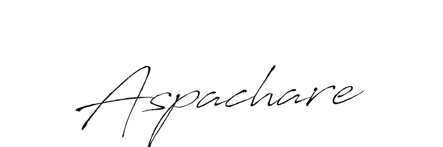 Design your own signature with our free online signature maker. With this signature software, you can create a handwritten (Antro_Vectra) signature for name Aspachare. Aspachare signature style 6 images and pictures png