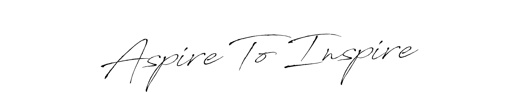 You can use this online signature creator to create a handwritten signature for the name Aspire To Inspire. This is the best online autograph maker. Aspire To Inspire signature style 6 images and pictures png