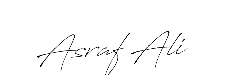 Asraf Ali stylish signature style. Best Handwritten Sign (Antro_Vectra) for my name. Handwritten Signature Collection Ideas for my name Asraf Ali. Asraf Ali signature style 6 images and pictures png