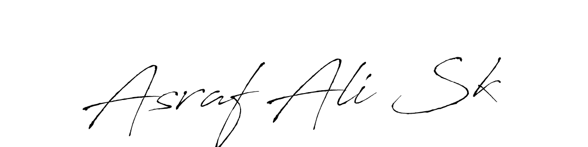 Also we have Asraf Ali Sk name is the best signature style. Create professional handwritten signature collection using Antro_Vectra autograph style. Asraf Ali Sk signature style 6 images and pictures png