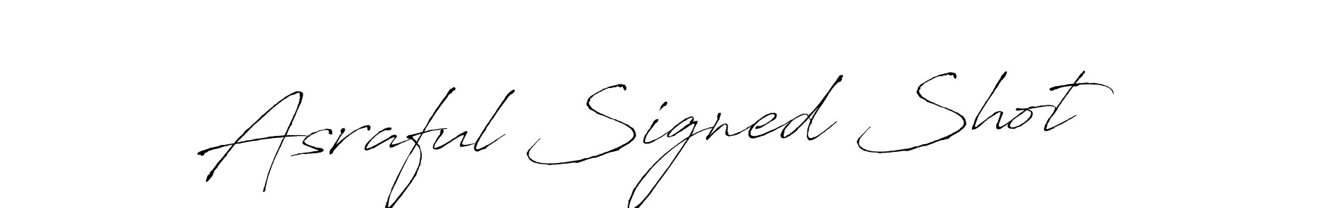 Make a beautiful signature design for name Asraful Signed Shot. Use this online signature maker to create a handwritten signature for free. Asraful Signed Shot signature style 6 images and pictures png